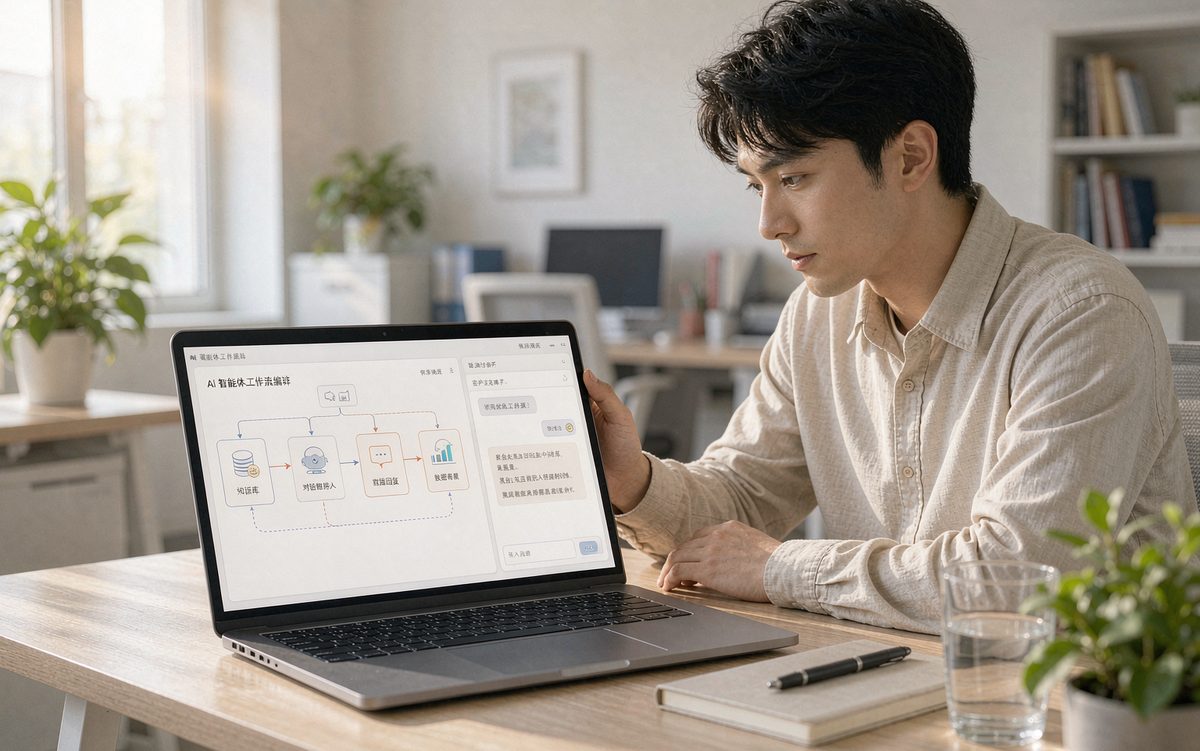 智能体搭建:AI 工作流编排与调试界面